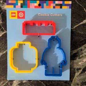 LEGO Cookie Cutters - Red, Yellow, Blue